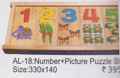Numbers Picture Puzzle Manufacturer Supplier Wholesale Exporter Importer Buyer Trader Retailer in New Delhi Delhi India